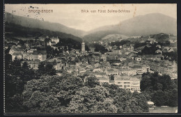 AK Baden-Baden, Blick Von Fürst Solms-Schloss  - Baden-Baden
