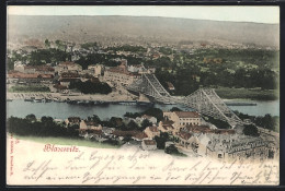 AK Dresden-Blasewitz, Ortsansicht Mit Der Flussbrücke  - Dresden