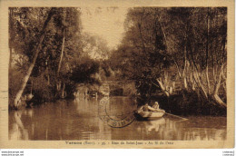 27 VERNON N°35 Bras De Saint Jean Au Fil De L'eau Barque Rameur En 1939 édition G. André - Vernon