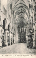 BELGIQUE - Bruxelles - La Nef De L'église Saint Gudule - ND - Carte Postale Ancienne - Andere & Zonder Classificatie