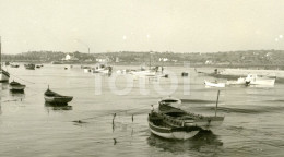 60s ORIGINAL AMATEUR PHOTO FOTO BARCOS DE PESCA LAGOS ALGARVE PORTUGAL AT298 - Lieux