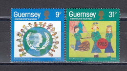 Guernsey 1985 - Year Of Youth, Mi-Nr. 320/21, MNH** - Guernesey