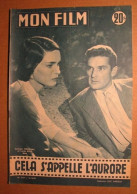 Mon Film 537 Georges Marchall, Lucia Bose, Jane Russel, Richard Egan, Suzy Delair - Cine / Televisión