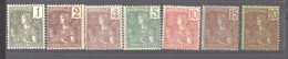 Indochine   :  Yv  24-30  * - Unused Stamps