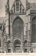 BELGIQUE - Bruxelles - Portail Saint Michel (cathédrale) - Carte Postale Ancienne - Andere & Zonder Classificatie