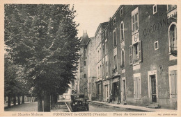 Fontenay Le Comte * Place Du Commerce * Grande Cordonnerie * Automobile Ancienne - Fontenay Le Comte