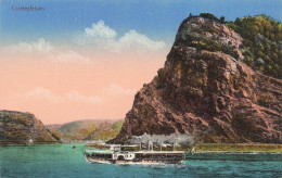 ALLEMAGNE - Loreleyfelsen - Bateau - Montagne - La Mer - Colorisé - Carte Postale - Loreley