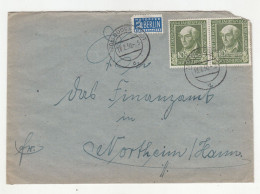 Germany Letter Cover Posted 1950 Duderstadt B240510 - Covers & Documents