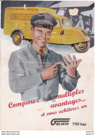 Dépliant Goliath 750 Kgs 1949/55 - Reclame