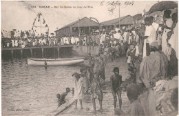 CPA Carte Postale Sénégal Dakar Sur Les Quais Un Jour De Fête 1904VM80731ok - Sénégal