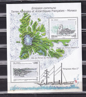 FRENCH SOUTHERN AND ANTARCTIC TERRITORIES-BIRDS-BLOCK-MNH. - Otros & Sin Clasificación