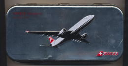 COLLECTIONS   AVIATION COMMERCIALE    " SWISS "     BOITE. - Werbung