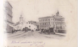 Argel Mosquee Et Palais Consulaire  Carte Postale Animee 1900 - Algiers