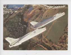 Avion "Chasseur Crusader" Intercepteur Supersonique Par Vought États-Unis 1952 Embarqué Sur Porte-avions (cp Vierge) - Material