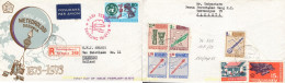 730648 MNH INDONESIA 1973 CENTENARIO DE LA ORGANIZACION METEOROLOGICA MUNDIAL - Indonesië