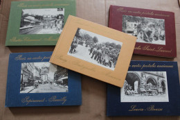 Lot De 5 Tomes "PARIS En Cartes Postales Anciennes" - OPERA/BOURSE/MENILMONTANT/POPINCOURT/PASSY - Altri & Non Classificati