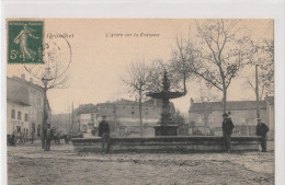 Carte Postale CPA Grauhlet (81) L'arbre Sur La Fontaine  Petite Anmation 1907 - Graulhet