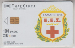 GREECE 2001 HELLENIC RED CROSS - Griechenland