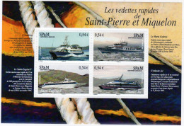 Les Vedettes Rapides De St Pierre Et Miquelon - 2006 - Sonstige & Ohne Zuordnung