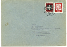 Germany Mixed Franking Germany Bund / DDR On Letter Cover Posted 1984? B240510 - Covers & Documents