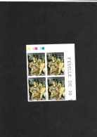 TP Autoadhésif  Sandro Botticelli 1445-1510 . Année 2010 N° 492 X 4  N** - Unused Stamps