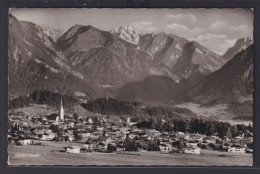 Ansichtskarte Oberstdorf Totalansicht Gebirgspanorama Bayern Nach Duisburg - Otros & Sin Clasificación