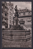 Ansichtskarte Cochem Mosel Marktbrunnen Rathaus Rheinland Pfalz Nach Berga - Other & Unclassified