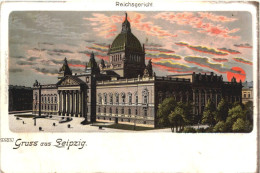 Gruss Aus Leipzig - Litho - Leipzig