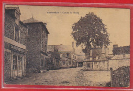 Carte Postale 14. Anctoville  Centre Du Bourg  Maison Lefevre Duval Très Beau Plan - Autres & Non Classés