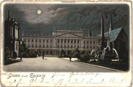 Gruss Aus Leipzig - Litho - Leipzig