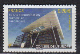 CONSEIL DE L'EUROPE - 60 Ans De Coopération Culturelle Européenne - Mint/Hinged