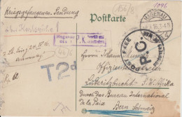 1916 - ALSACE/SÜDWEST AFRIKA ! - CP PRISONNIER DE GUERRE De HAGUENAU => LÜDERITZBUCHT ! TAXE ! - WW I