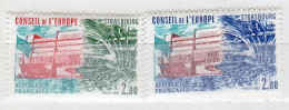 CONSEIL DE L'EUROPE - Type De 1981 - Palais De L'Europe  - Paire De 1983 - Nuevos