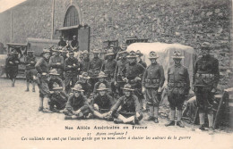 SAINT-NAZAIRE  -  Nos Alliés Américains En France Devant La Prison Quai Demange   - Guerre 1914-18 - Militaires - Saint Nazaire