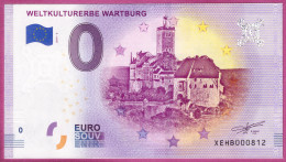 0-Euro XEHB 2019-6 /2 WELTKULTURERBE WARTBURG R3.2 - Essais Privés / Non-officiels
