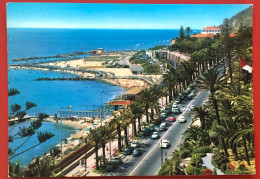 SANREMO - Riviera Dei Fiori - Via Aurelia E Spiaggia Di Ponente - 1967 (c741) - San Remo