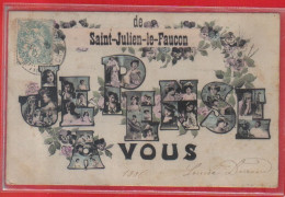 Carte Postale 14. Saint-Julien-le-Faucon  Très Beau Plan - Andere & Zonder Classificatie