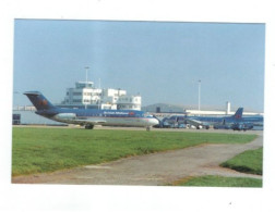 POSTCARD   PUBL BY  BY C MCQUAIDE IN HIS AIRPORT SERIES  JERSEY  CARD NO  45 - Vliegvelden