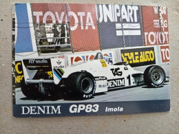 AUTOMOBILISMO  GP83 IMOLA  PROMO DENIM - Non Classés