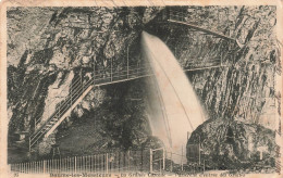 FRANCE - Baume Les Messieurs - La Grande Cascade - Passerelle D'entrée Des Grottes - Carte Postale Ancienne - Baume-les-Messieurs