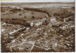 72 LE LUDE (Sarthe) Vue Aérienne -Le Château Et La Ville -circulé 1954 Edit. CIM Combier N°1312 - Other & Unclassified