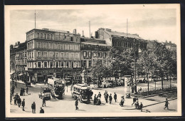 AK Berlin, Unter Den Linden, Kranzler-Ecke Mit Doppeldeckern  - Mitte