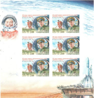 2001 RUSSIA G. TITOV FOGLIETTO NON DENTELLATO RRR - BOLAFFI / SASSONE - UdSSR