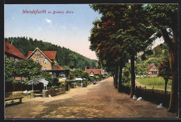 AK Wendefurth /Harz, Strassenpartie Mit Gasthaus Zur Erholung  - Sonstige & Ohne Zuordnung