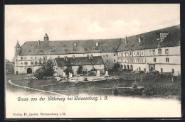 AK Weissenburg I. B., Blick Auf Die Wülzburg  - Weissenburg