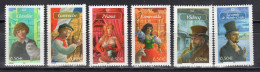 PERSONNAGES CELEBRES - Personnages De La Littérature - 2003 - Unused Stamps
