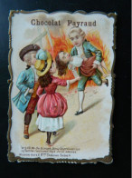 CHROMO GAUFFRE        CHOCOLAT PAYRAUD A LYON       MIGNON ACTE II SCENE V         (11 X 8 Cms ) - Autres & Non Classés