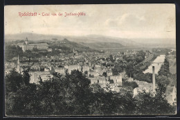 AK Rudolstadt, Totale Von Der Justinen-Höhe  - Rudolstadt