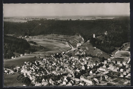 AK Schelklingen /Ehingen, Ortsansicht Aus Der Vogelschau  - Schelklingen