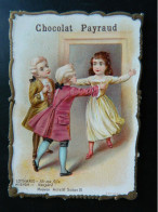 CHROMO GAUFFRE        CHOCOLAT PAYRAUD A LYON       MIGNON ACTE III SCENE IX         (11 X 8 Cms ) - Other & Unclassified